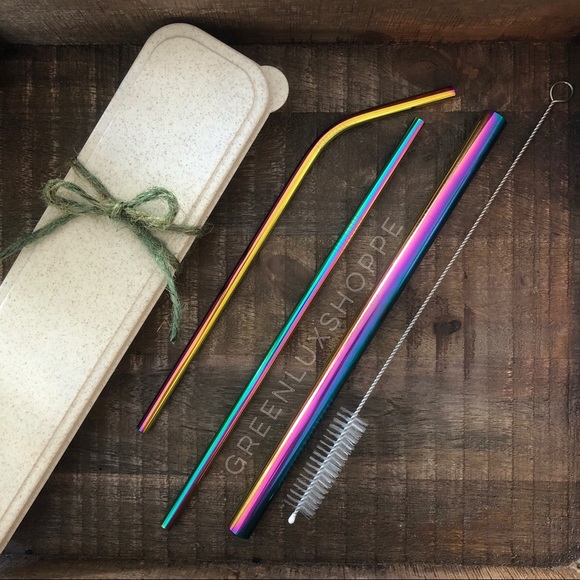 Stainless Steel Reusable Zero Waste Straw - Picture 4 of 5